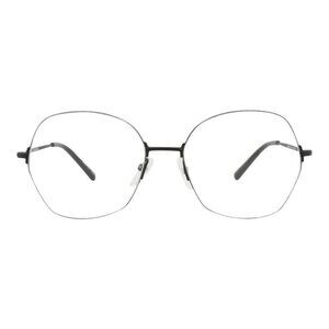 Balenciaga Unisex Round/Oval Black Black Transparent Fashion Designer Eyewear
